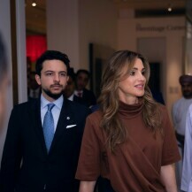 Princ Hussein i kraljica Rania