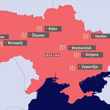 Napadnuta ukrajinska područja