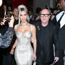 Kim Kardashian na modnoj reviji kuće Dolce & Gabbana