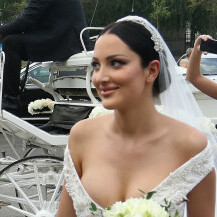 Aleksandra Prijović udala se u vjenčanici dizajnerice Tijane Todorović - 9