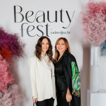 Monika Olujić i dr. Jelena Jakić Petrović na Beautyfestu