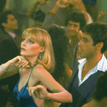 Michelle Pfeiffer i Al Pacino u filmu 'Lice s ožiljkom' iz 1983. godine