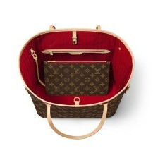 Unutrašnjost Neverfull torbe, Louis Vuitton