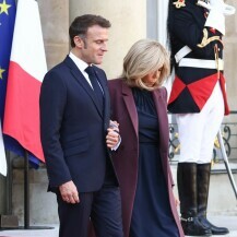 Emmanuel i Brigitte Macron