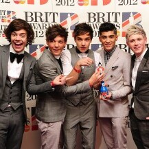 One Direction 2012. godine na Brit Awardsima