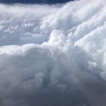 Pilot u središtu uragana (Screenshot: Twitter/NOAA)