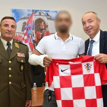 Ministar i načelnik primili pripadnika ZSS-a ozlijeđenog u Afganistanu (Foto: MORH)