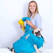 Puff-N-Fluff vreća za sušenje psa izum je djevojčice Marisse Streng