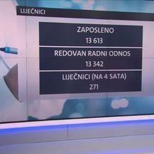 Podaci o zaposlenosti liječnika (Foto: Dnevnik.hr)