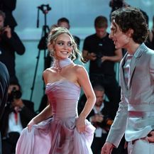 Lily Rose Depp i Timothee Chalamet (Foto: Profimedia)