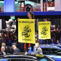 Prosvjedi na frankfurtskom auto showu (Foto: AFP) - 3