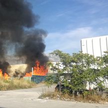 Požar u Splitu (Foto: Dalmacija Danas)