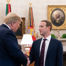 Sastali se Donald Trump i Mark Zuckerberg (Foto: Bijela kuća)