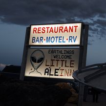Alienstock na Području 51 u Nevadi (Foto: AFP)