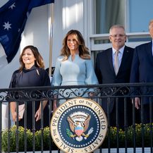 Donald Trump, Scott Morrison i Prve dame (Foto: AFP)