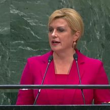 Kolinda Grabar-Kitarović (Screenshot: UN TV)