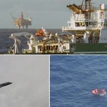 Potraga za posadom potonulog tegljača (Foto: AFP, Marine Nationale)