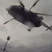 Helikopter na moru (Foto: Dnevnik.hr)
