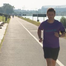 Zdravko Marić, ministar financija, sudjelovao na humanitarnoj utrci Mliječna staza