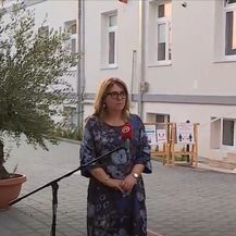 Željka Karin, ravnateljica Zavoda za javno zdravstvo Splitsko-dalmatinske županije, i Ivan Kaštelan