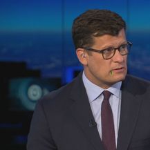 Hrvoje Krešić u studiju Dnevnika Nove TV - 1