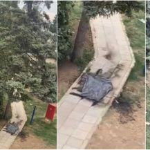 Mjesto gdje se zapalio gradski vijećnik