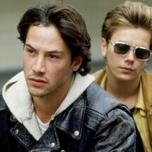 Keanu Reeves i River Phoenix