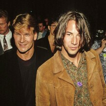 Patrick Swayze i Keanu Reeves 1991.