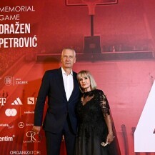 Biserka Petrović sa sinom Aleksandrom