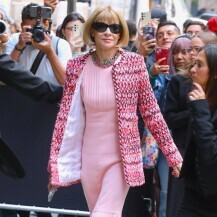 Anna Wintour na reviji brenda Carolina Herrera