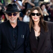 Monica Bellucci i partner Tim Burton na Filmskom festivalu u San Sebastianu - 1