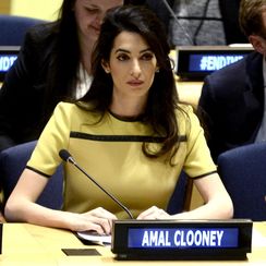 Amal Clooney na zasjedanju UN-a