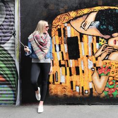 Slavan slika doživjela je mnoge reinterpretacije, ovaj mural u Dablinu je jedna od njih