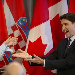 Kolinda Grabar-Kitarović susrela se s Justinom Trudeauom