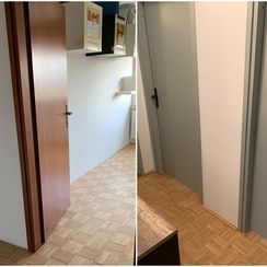 Ova nijansa sive izvrstan je izbor za stolariju