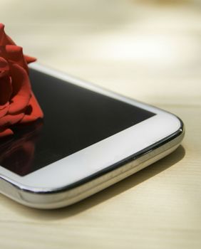 Mobitel i ruža
