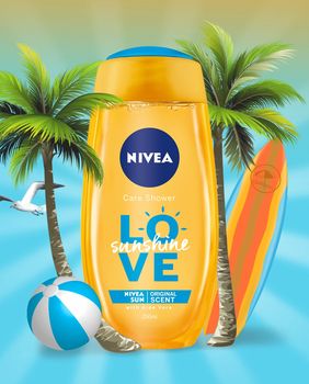 Gelovi za tuširanje Nivea Love
