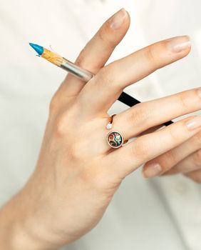 FREYWILLE edicija prstenja 18 kt Gold & Diamonds