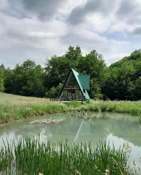A-frame kuća u Donjem Oštrcu