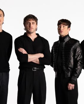 Harris Dickinson (Lennon), Paul Mescal (McCartney), Barry Keoghan (Starr) i Joseph Quinn (Harrison)