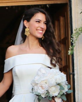 Kristina Milković Čilić nosila je vjenčanicu dizajnerice Caroline Castigliano - 7