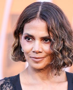 Halle Berry u vrećastim trapericama i bluzi brenda Marni - 6
