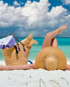 Žena na plaži