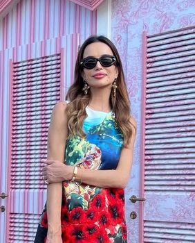 Severina u haljini s motivima Portofina