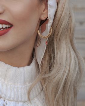 Zaks - 23Srebrne naušnice, konavoke, zlatarne Zaks