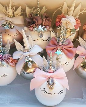 Neodoljive kuglice za bor u obliku jednoroga