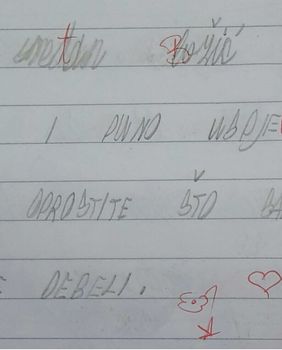 Poruka učenika učiteljici Ani koja je nasmijala Facebook