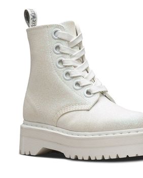 Dr. Martens Molly čizme - bijele