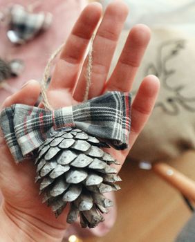 Ukrasi s češerima mogu biti dio doma i nakon blagdana