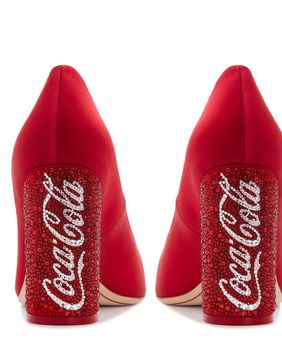 Sophia Webster štikle Coca Cola